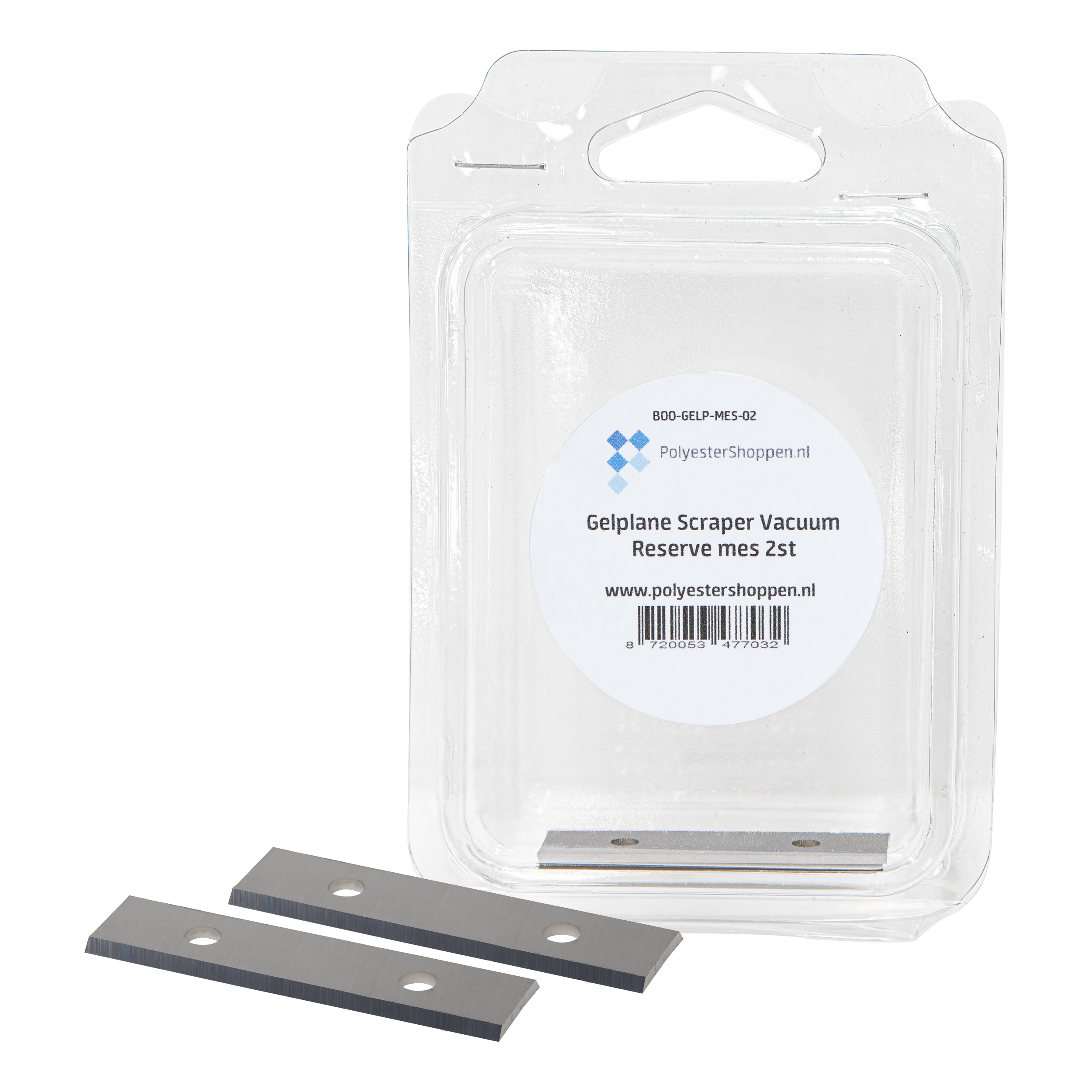 Reservemesjes Gelplane Vacuumschraper (2 stuks) afbeelding