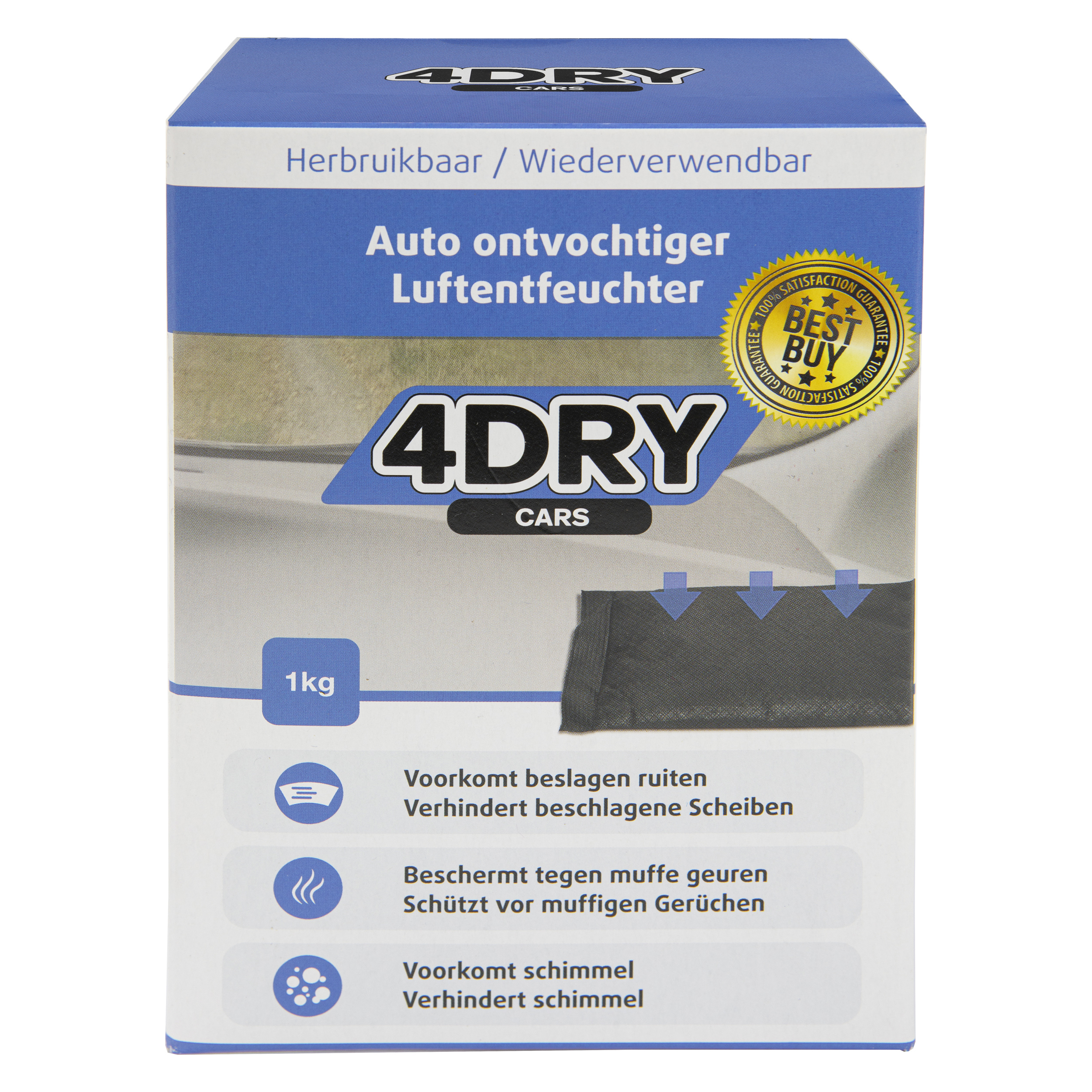 4DRY Car ontvochtiger voor boten - 1 kg afbeelding