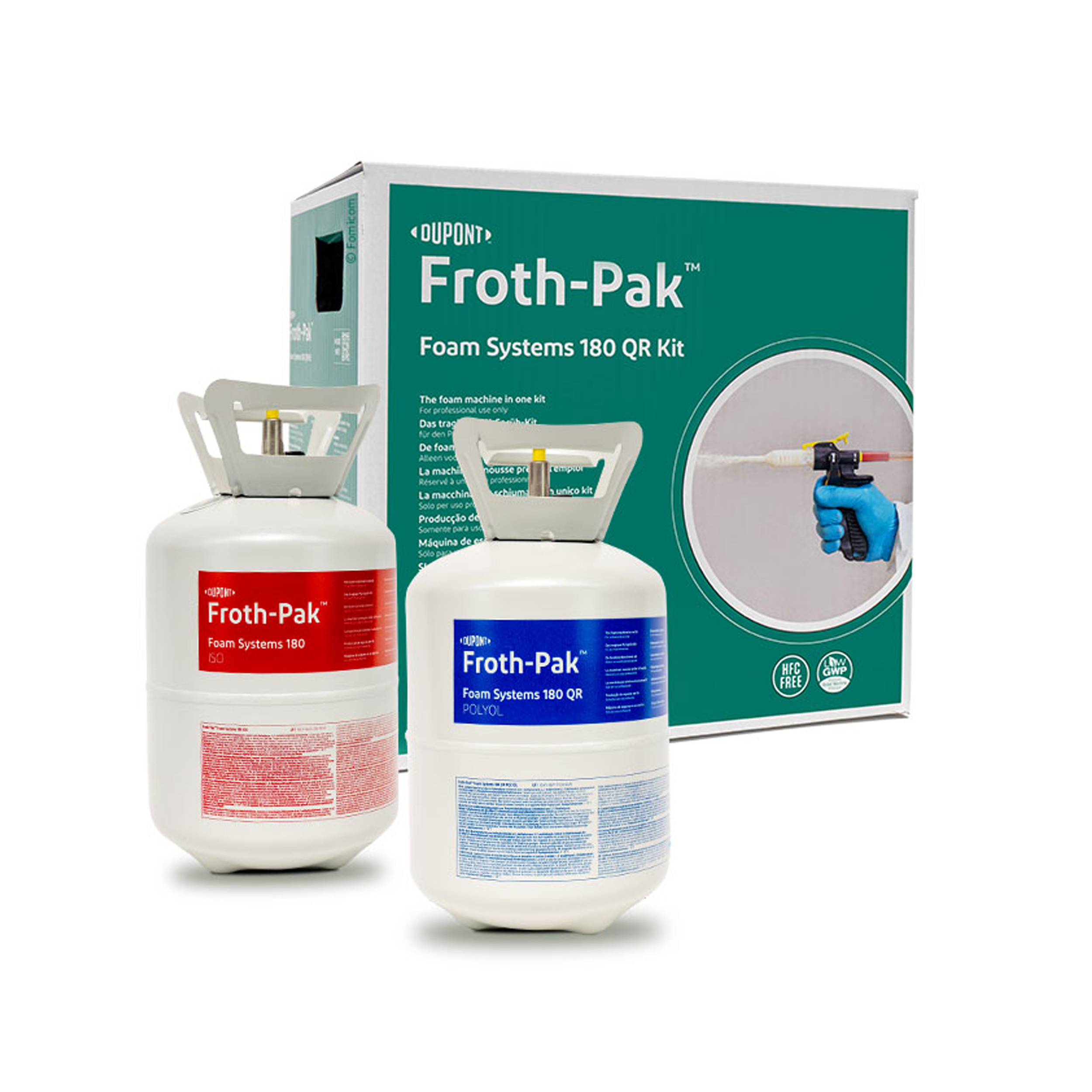 Froth-Pak spuitbaar PU-schuim 400 en 1400 liter afbeelding