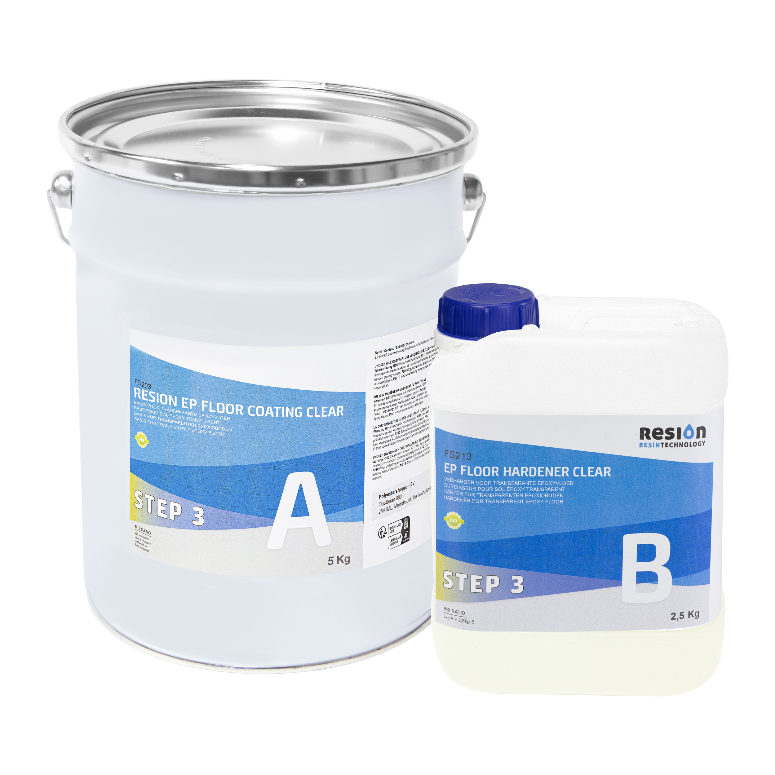 RESION Epoxy vloercoating transparant - 15 kg