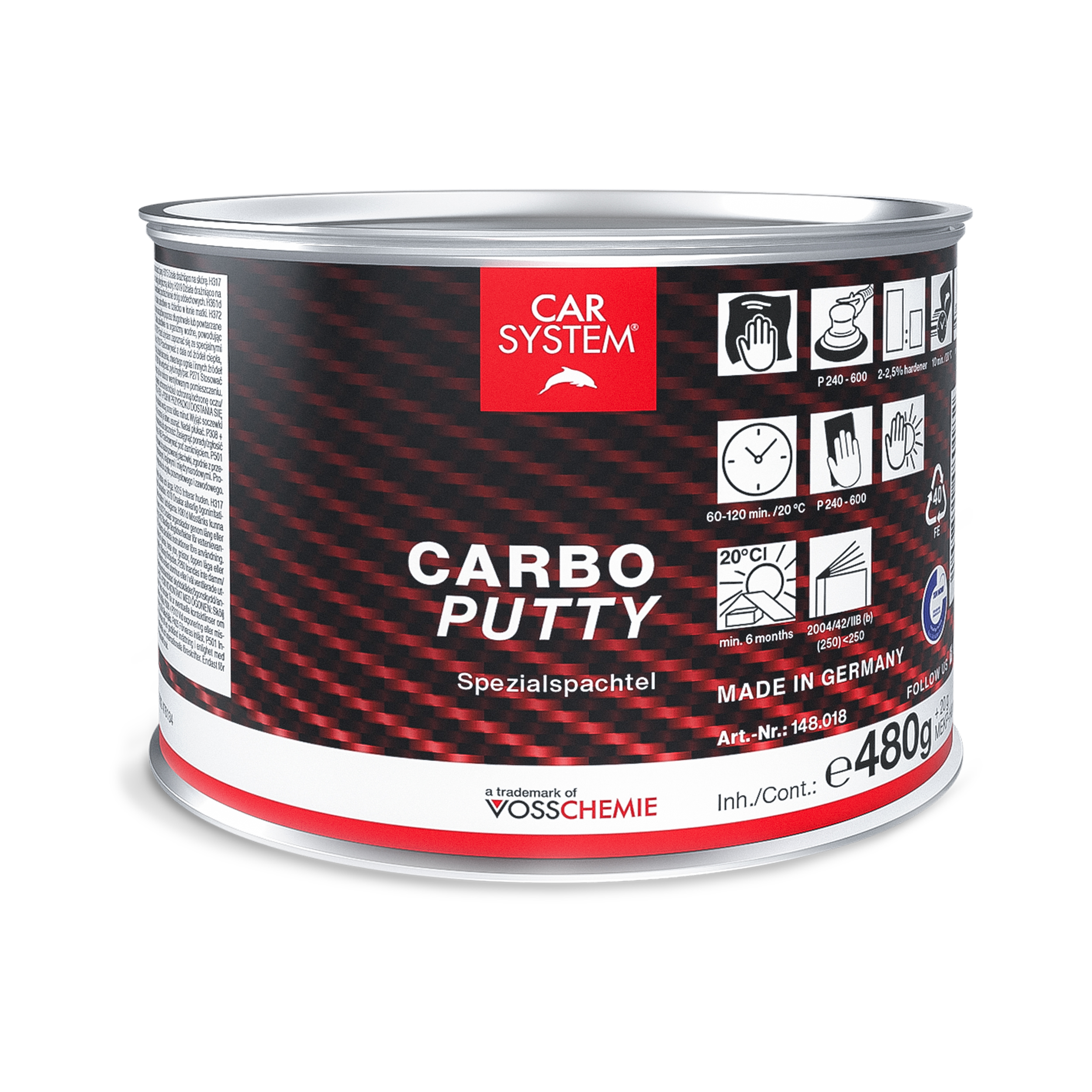Carbo Putty (transparante plamuur) afbeelding