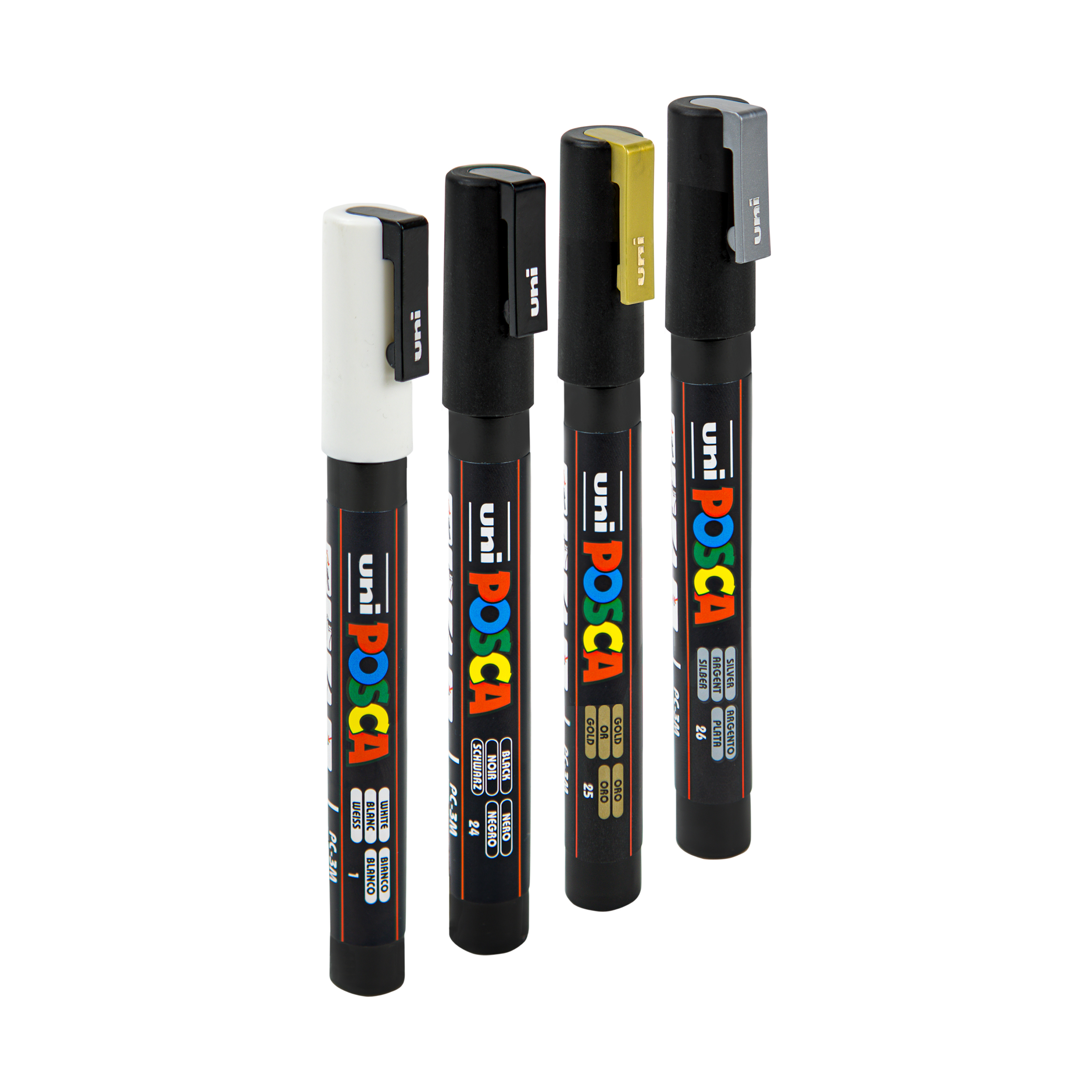 Posca PC-3M set (4 stuks) afbeelding