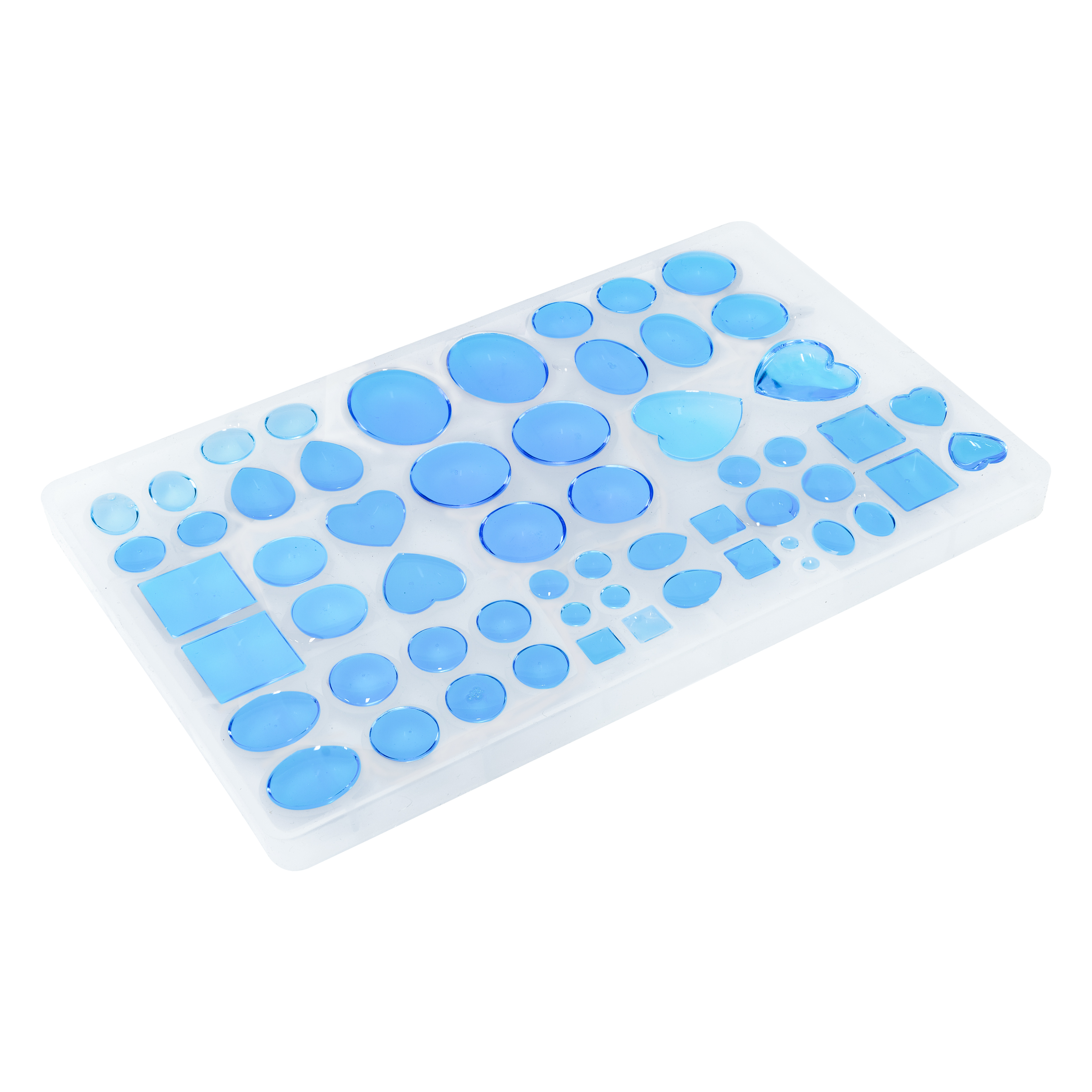 58-delige siliconen mal Crystal Patch afbeelding