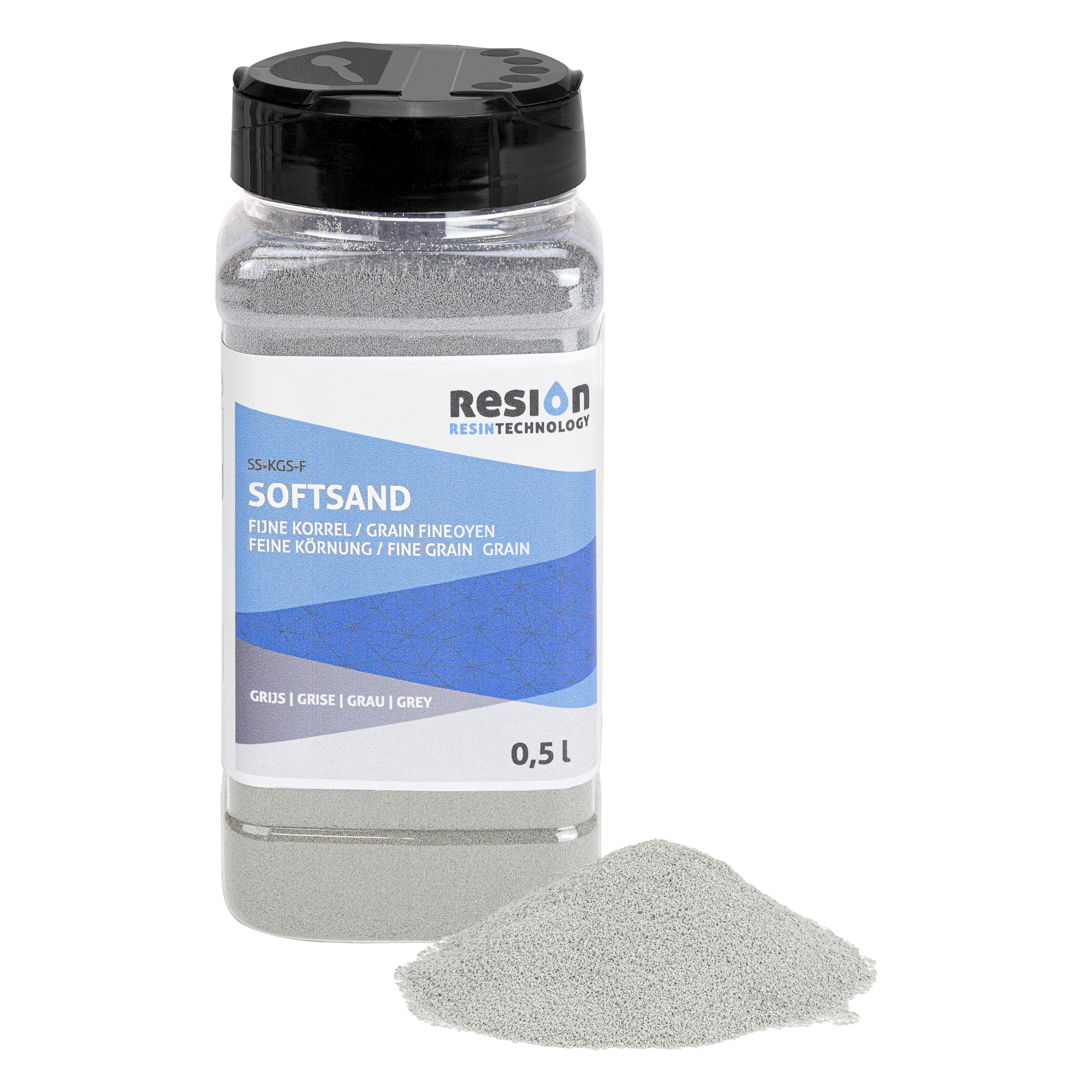 SoftSand rubberdeeltjes - 0,15 liter afbeelding