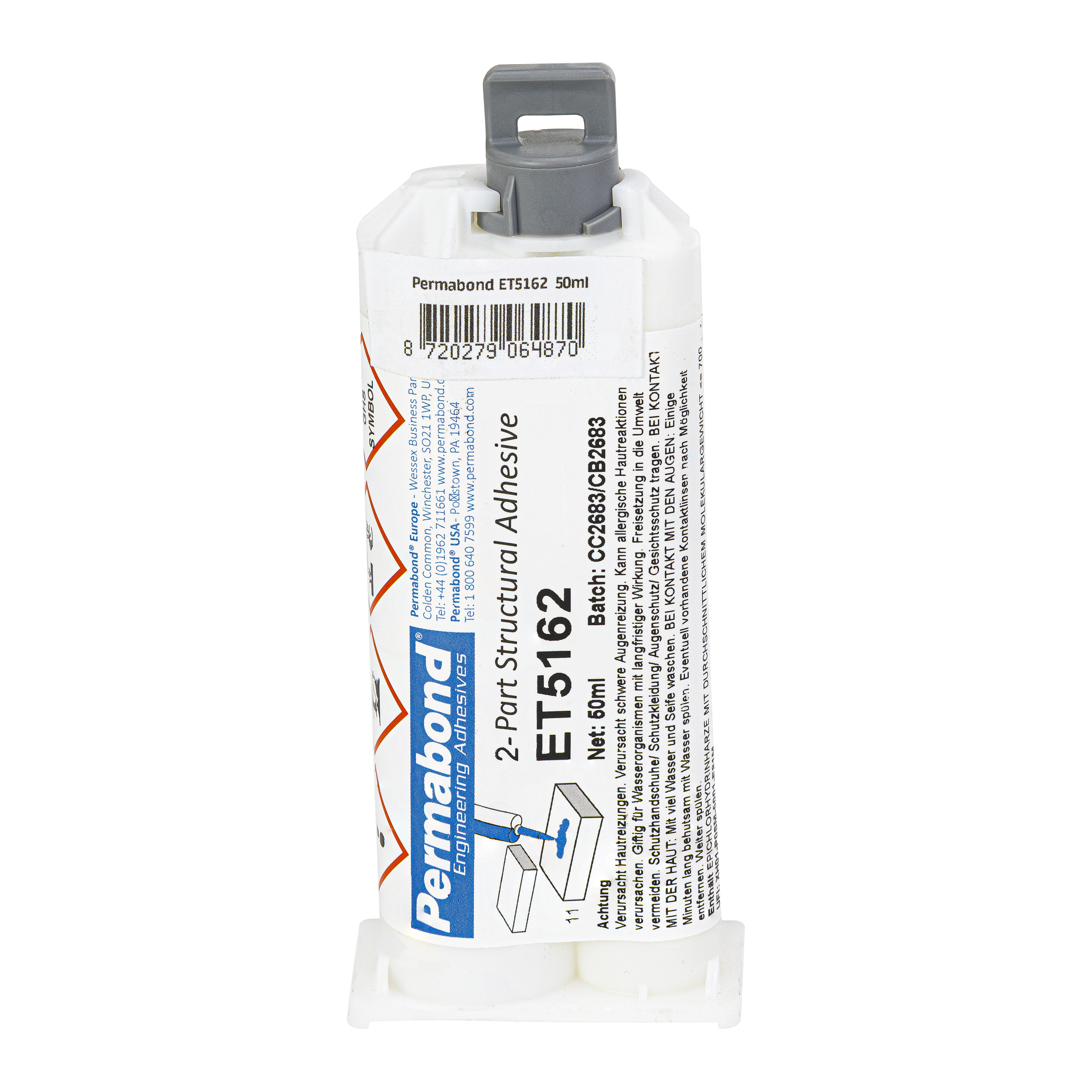 Permabond ET5162 epoxylijm - 50 ml afbeelding
