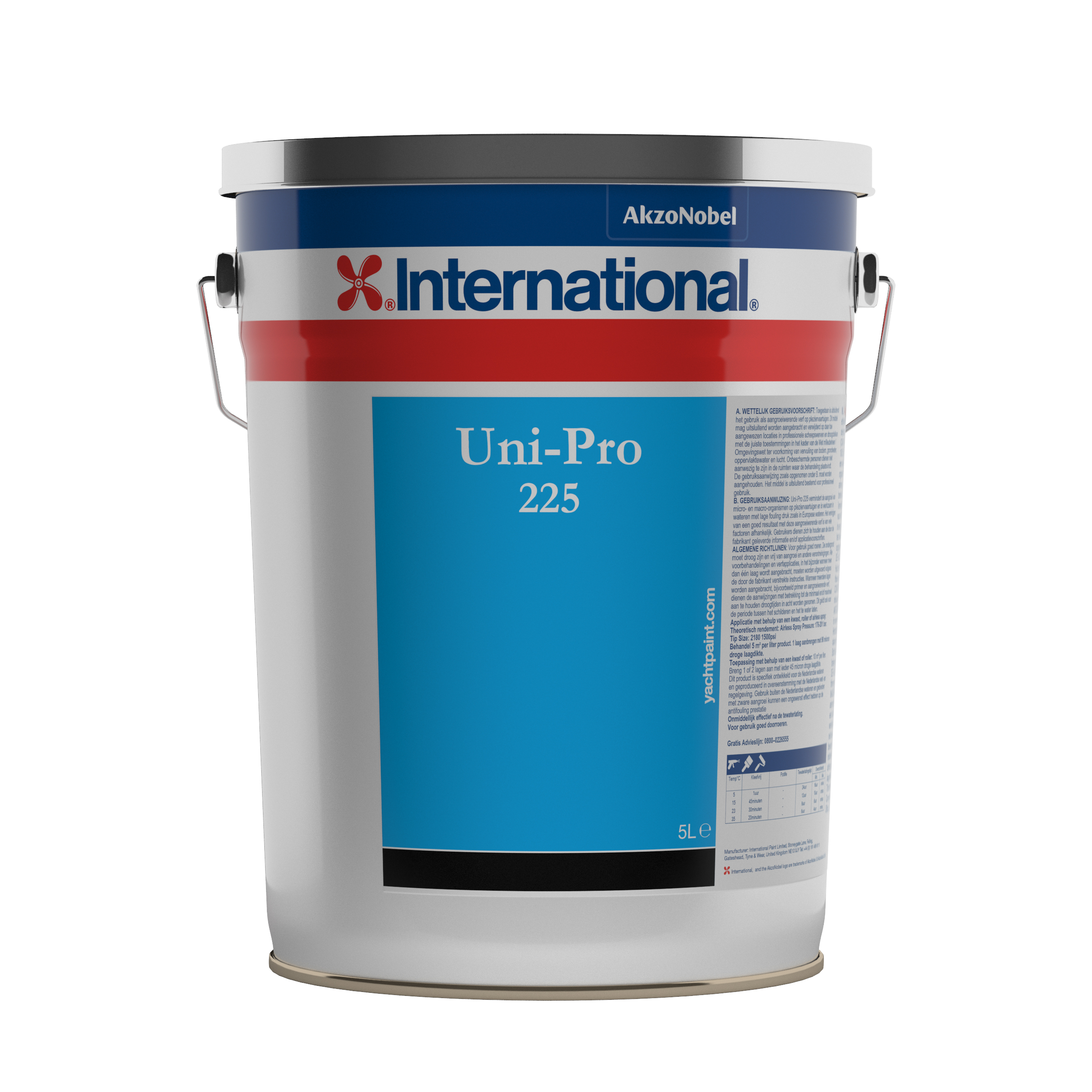 International Uni-Pro 225 Antifouling - 5 liter afbeelding