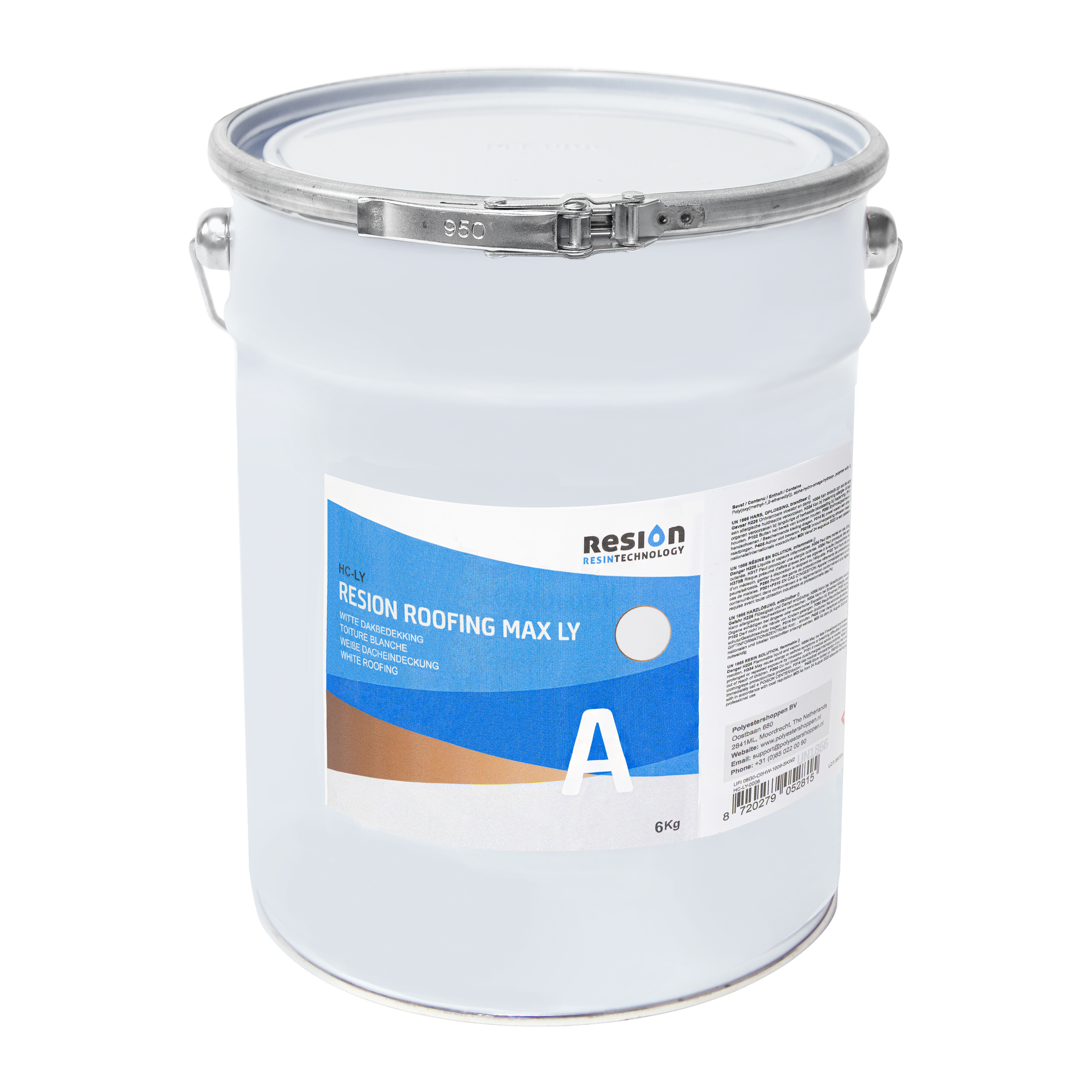 Vloeibare Dakbedekking Wit (Impermax LY) - 6 kg afbeelding