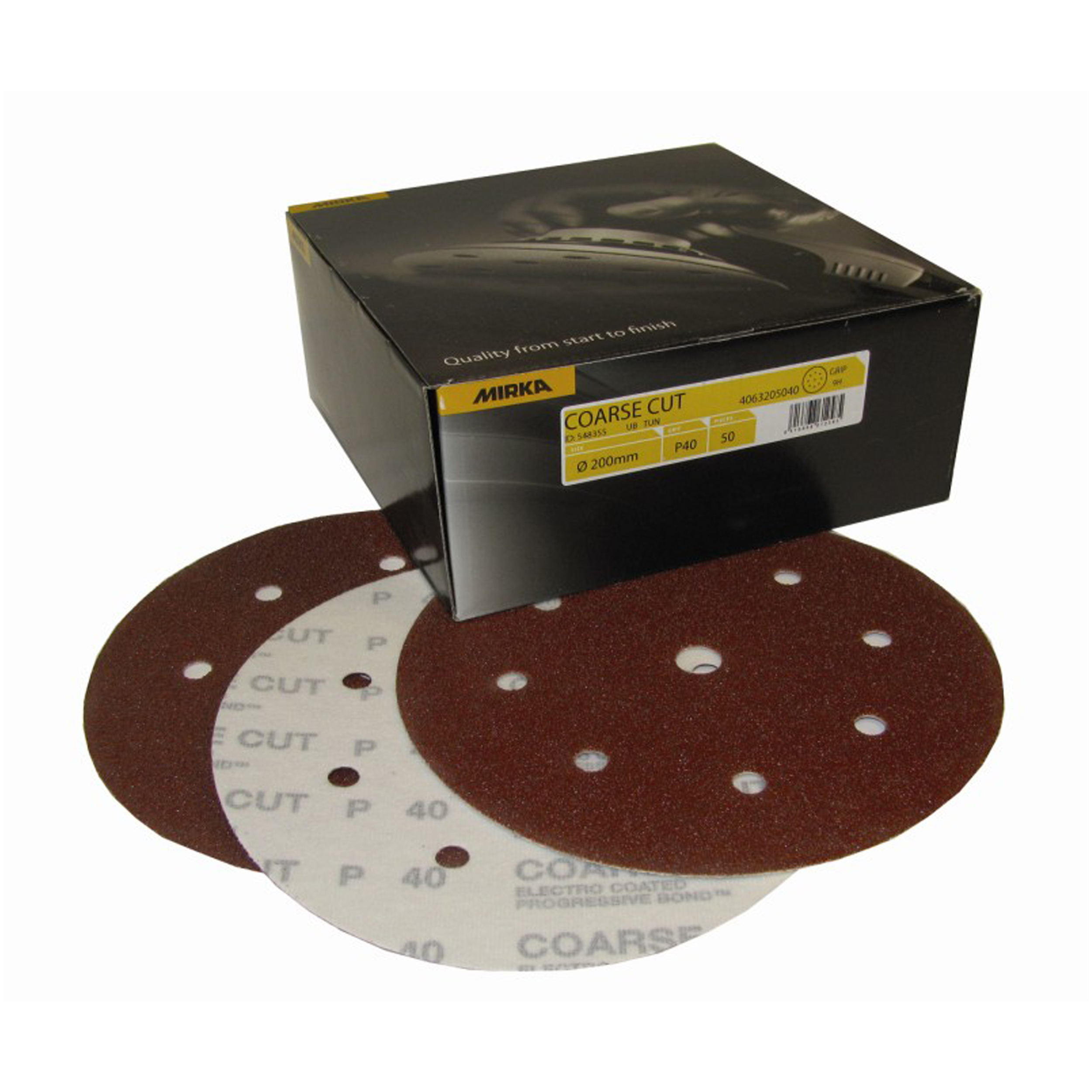Mirka Coarse Cut 150 mm (7 gaten)
