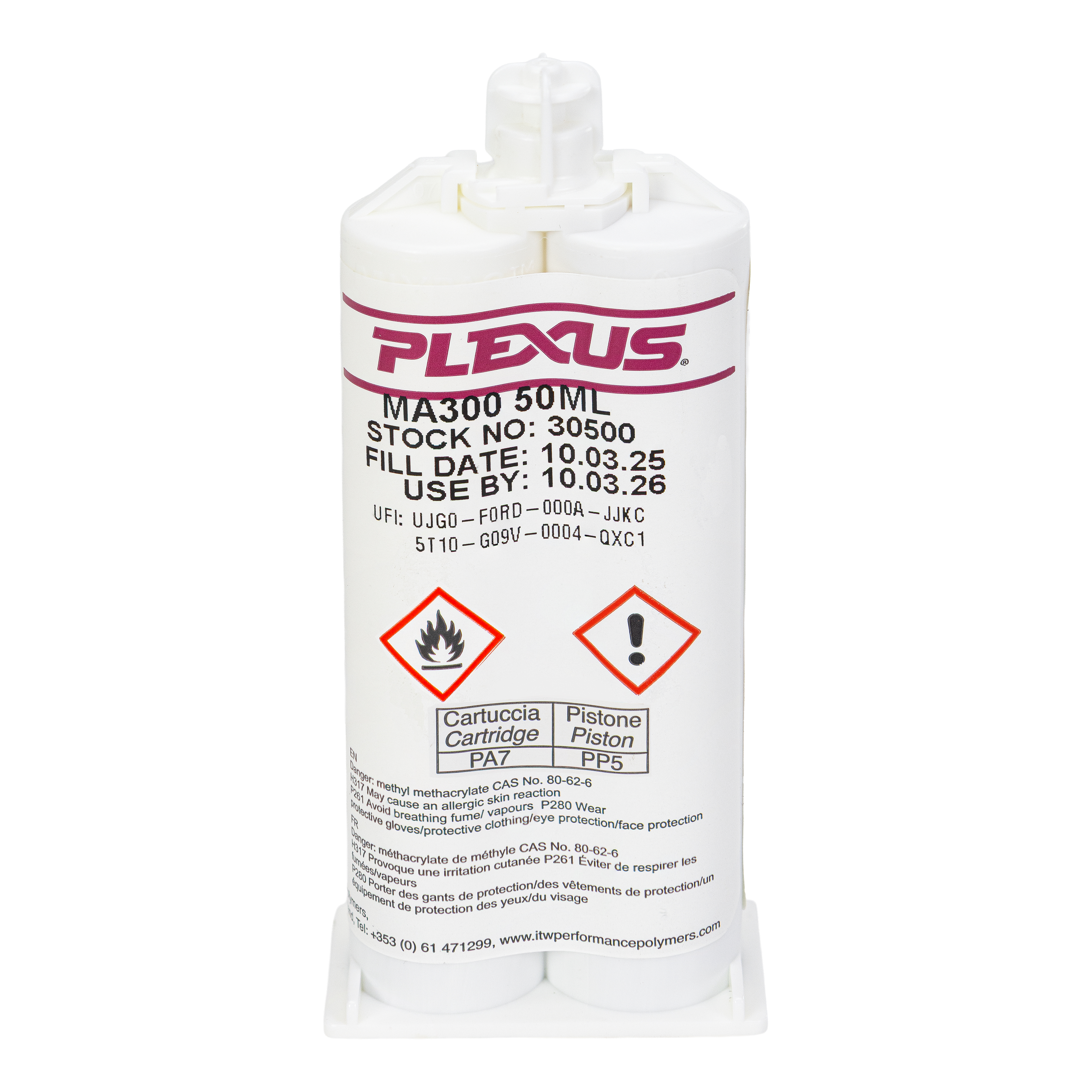 Plexus MA300 Methacrylaatlijm afbeelding