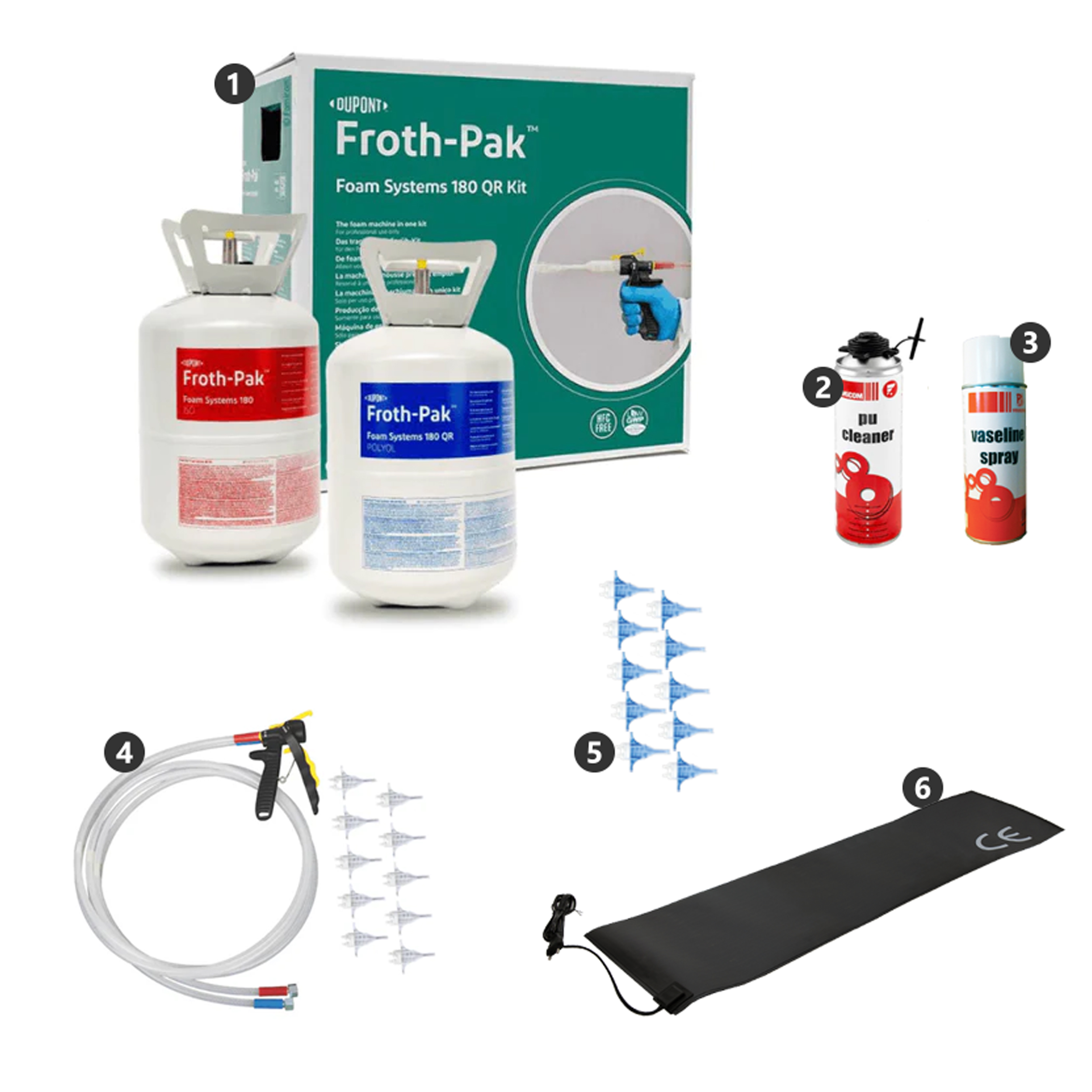 Complete Froth-Pak PU Schuimkit afbeelding