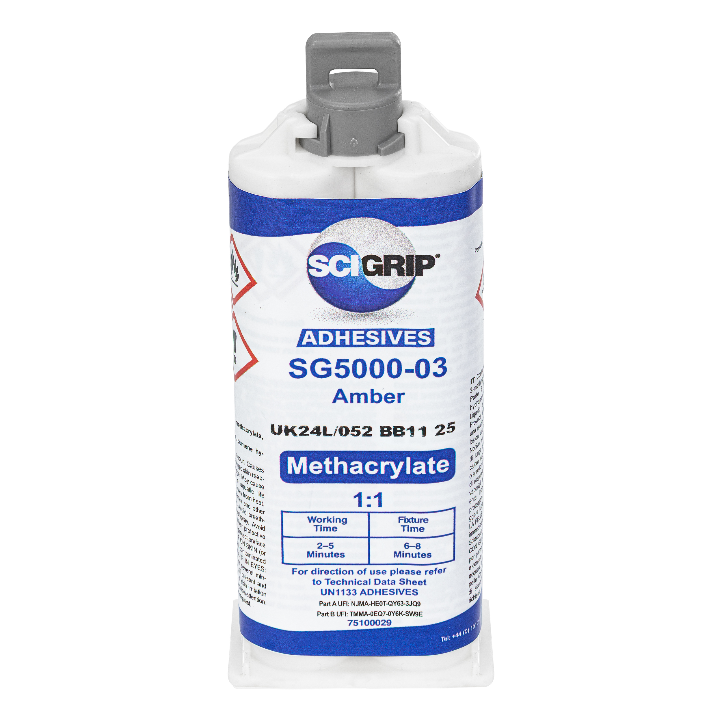 SCIGRIP SG5000-03 Methacrylaatlijm - 50 ml afbeelding