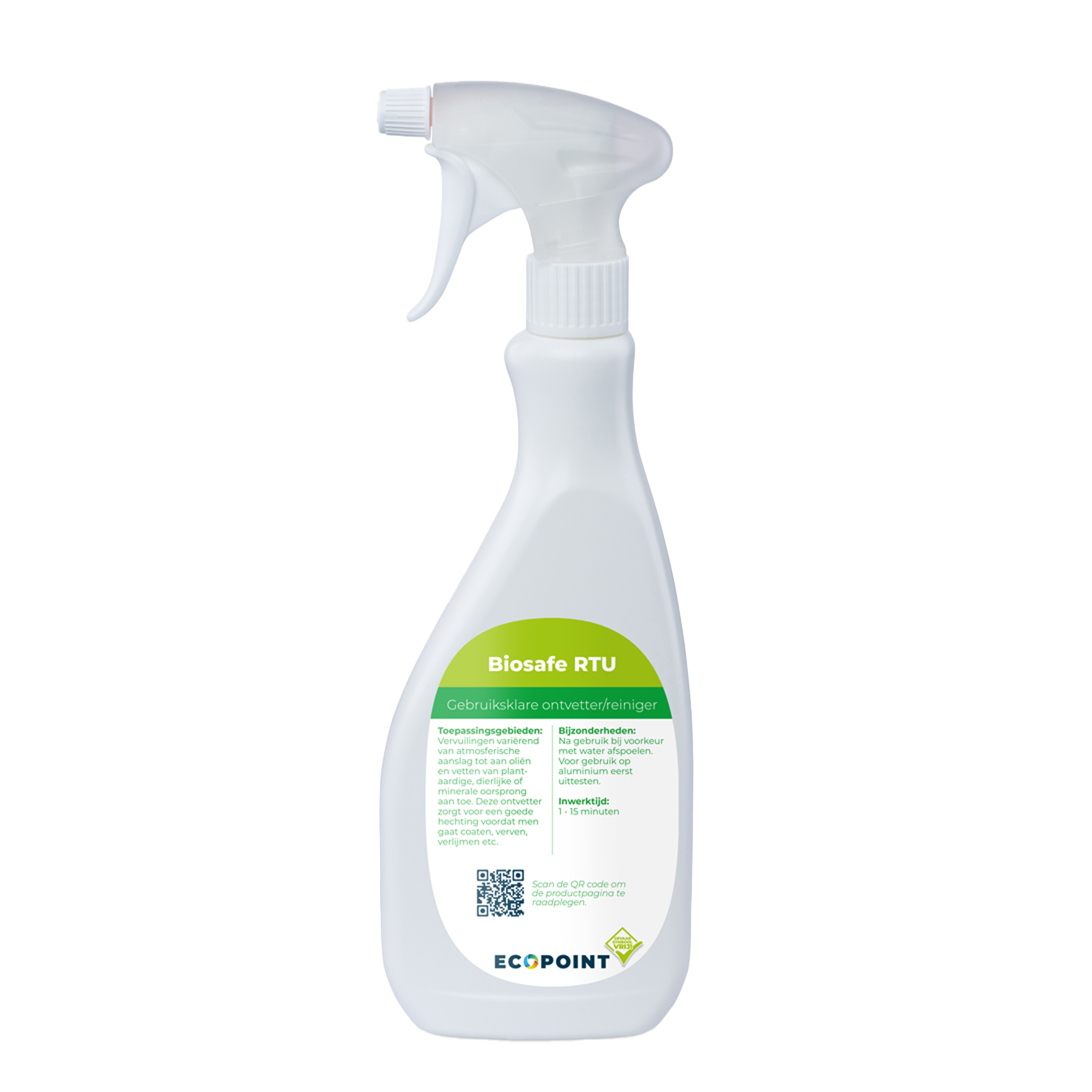 BioSafe Ontvetter RTU - 500 ml afbeelding