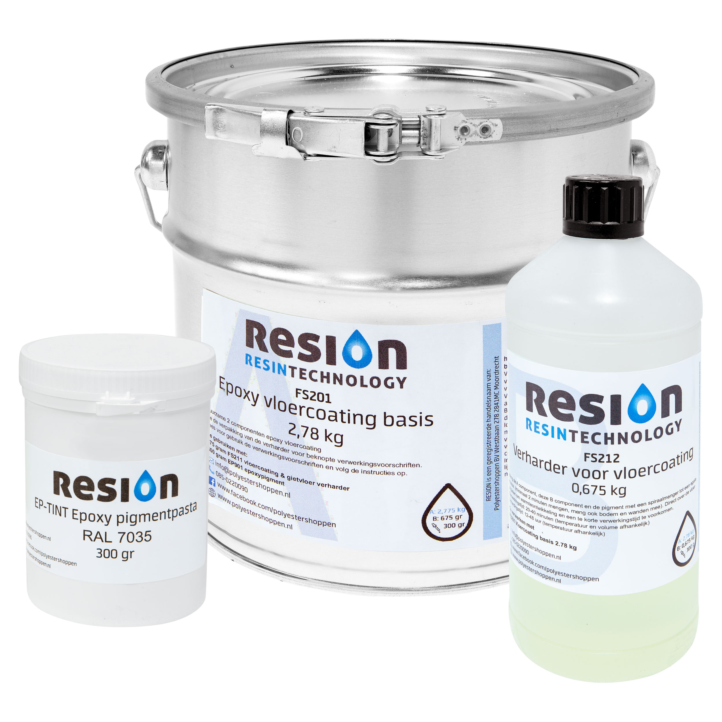 RESION Epoxy vloercoating - 11 kg