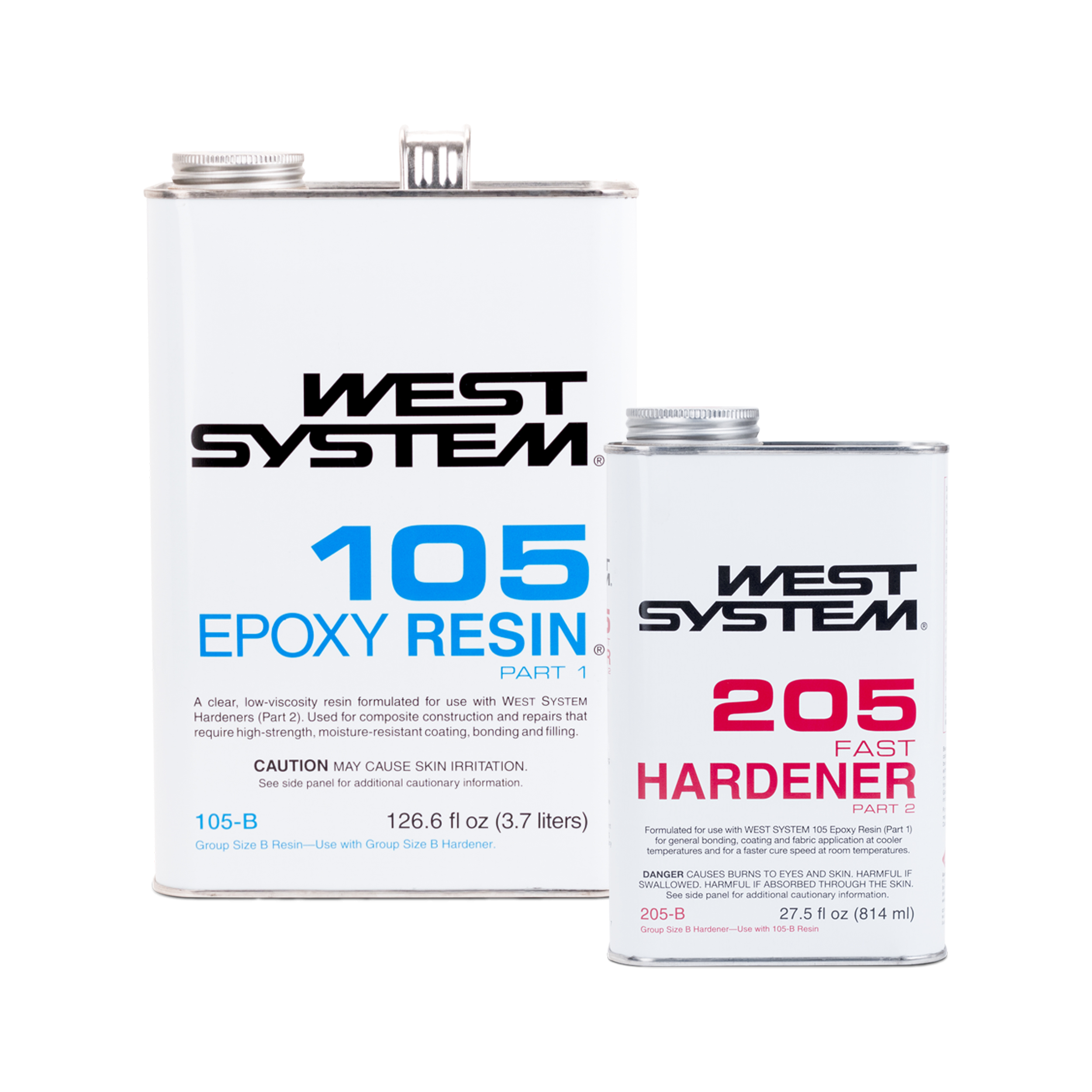 West System Epoxy Fast (105+205) - 1,2 kg afbeelding