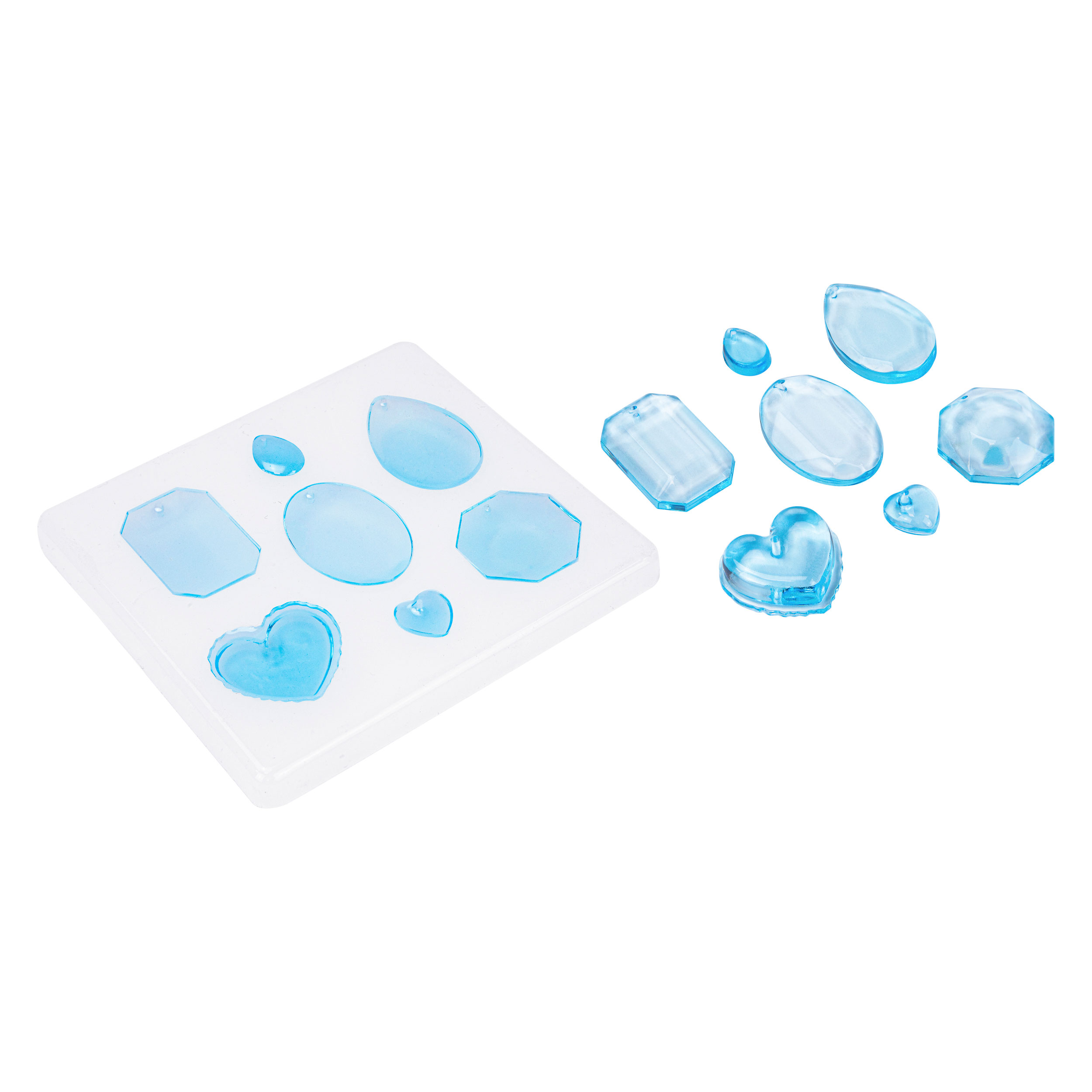 7-delige mallenset voor Resin Art hangers afbeelding